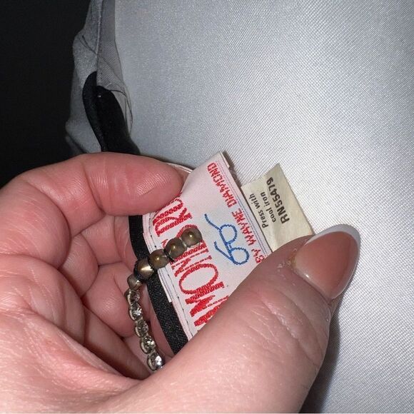 Gorgeous vintage 80’s Wayne diamond dress - Picture 5 of 10